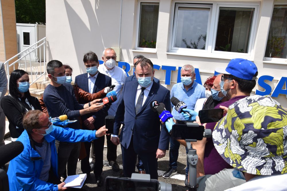 Vizită a ministrului Sănătății, domnul Nelu Tătaru, la Spitalul din Alba Iulia