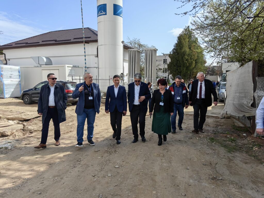 Ministrul Investițiilor și Fondurilor Europene, Marcel Boloș, vizită de lucru la Spitalul Județean de Urgență Alba Iulia