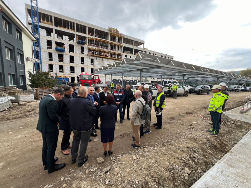 Premierul României, Ilie Bolojan, vizită de lucru la Spitalul Județean de Urgență Alba Iulia