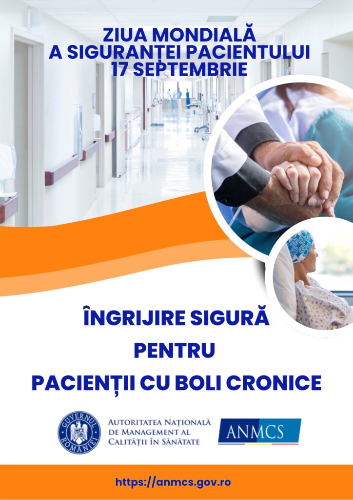 Ziua Mondială a Siguranței Pacientului – 17 septembrie 2026
